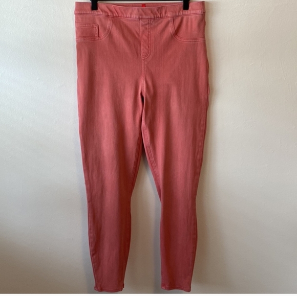 SPANX Coral pull on skinny jeans - Picture 1 of 7